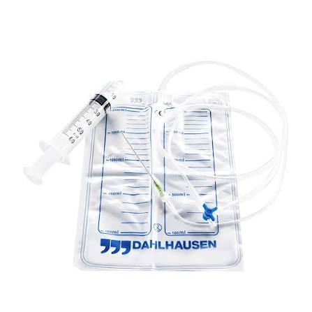 Ambulatory bag/ chest drain